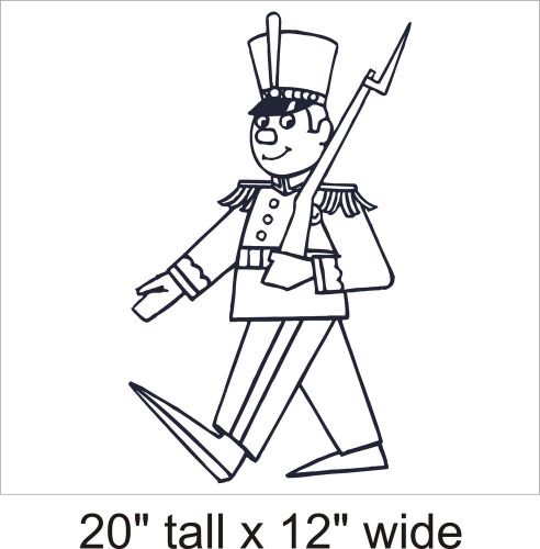 2X Christmas Guard Removable Wall Art Decal Vinyl Sticker Mural Decor-FA295