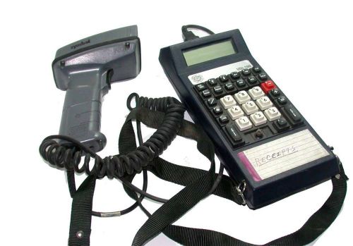 Very nice symbol barcode scanner w/ battery operated universal data inc. udi-100 for sale