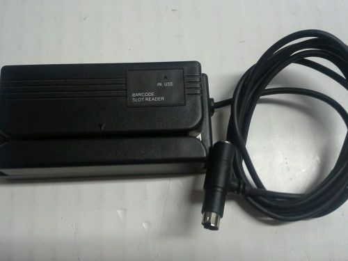 UniTech MS140 Barcode Slot Badge Reader MS140I-3PS2  *%#@    free shipping