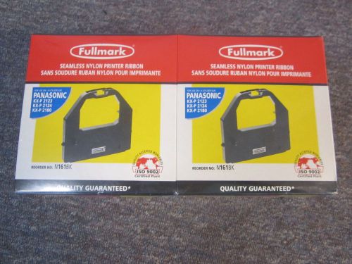 New Lot of 6 Fullmark Black Nylon Printer Ribbons #2984RN For Use On Panasonic