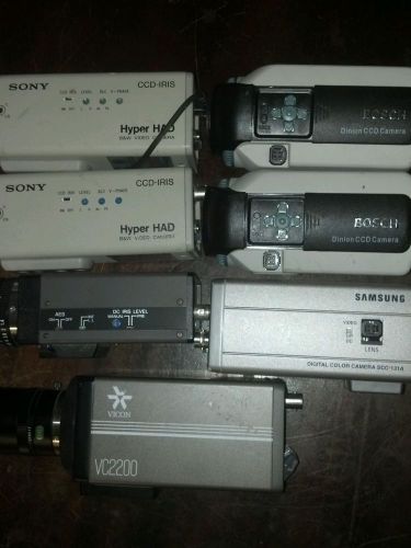 SONY Hyper HAD Bosch Samsung security camera lot