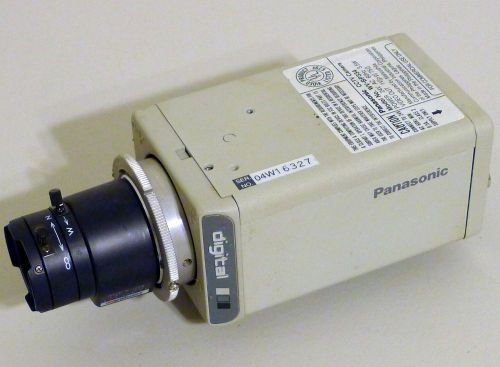 Panasonic bp334 1/3&#034; 570 line 0.08 lux 24v ac  b/w +3.5-8mm lens -mint condition for sale