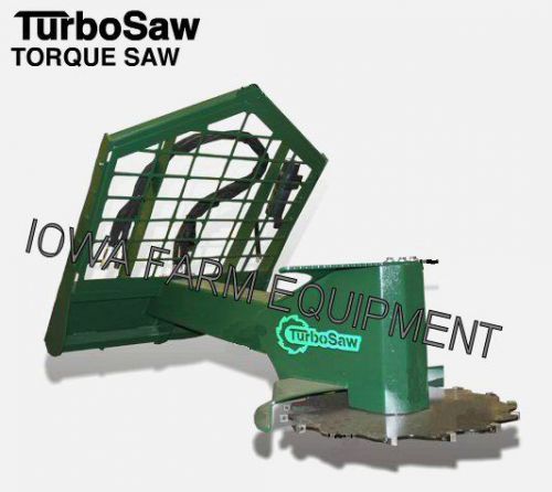 Skid steer turbo saw tq3000 tree saw,tree cutter:high torque,15-23gpm,fixed head for sale