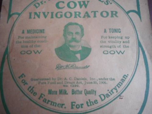 EPHEMERA:DR. A. C. DANIELS COW INVIGORATOR, BOSTON, MASS.:PAPERBACK-STAPLED