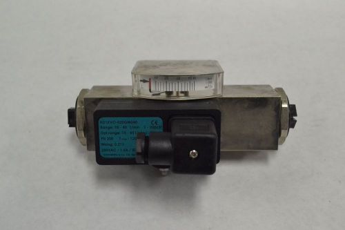 HONSBERG HD1KVO-020GM040 NOVAFIX FLOW SWITCH 10-40LPM 250V-AC 50VA 1.5A B298465