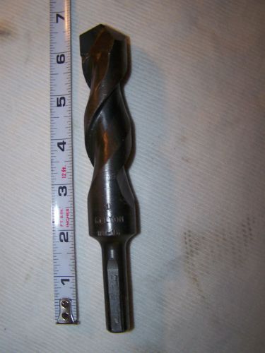 1&#034; MASONARY/CONCRETE DRILL BIT 4 1/2&#034; LONG, Relton RT-16, GOOD USED CONDITION