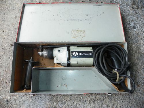 ROCKWELL 614 1500RPM  HAMMER DRILL 115V-AC 8A AMP