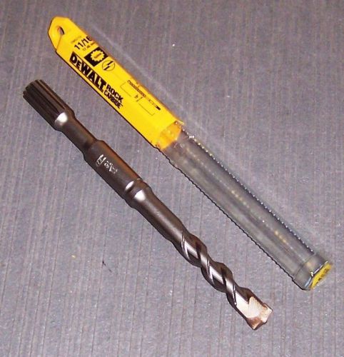 DeWalt DW5713 11/16&#034;X5&#034;X10&#034; Spline Rotary 2-Cutter Hammer Bit