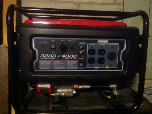 Predator generator 3200 running watts 4000 peak watts