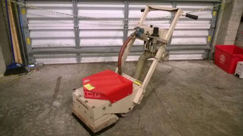 Edco cd-5 chip deck scabbler 5 head concrete grinder surfacer  breaker for sale