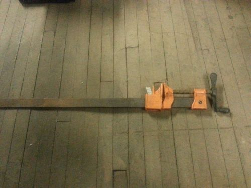 jorgensen 20069 heavy duty steel I bar clamp 30&#034; opening crank type handle