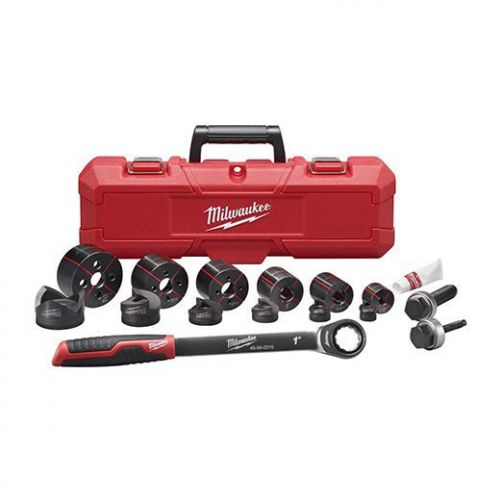 NEW MILWAUKEE TOOL 49-16-2694 EXACT 1/2&#034; - 2&#034; 14PC HAND RATCHET KNOCKOUT SET