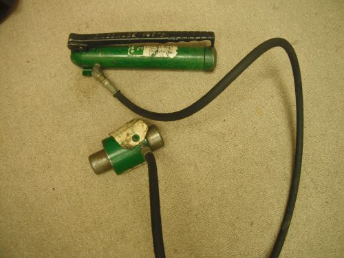 GREENLEE 767 HAND PUMP WITH 746 RAM