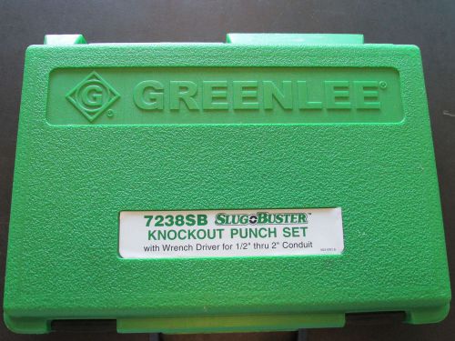 Greenlee slugbuster knockout punch set for sale