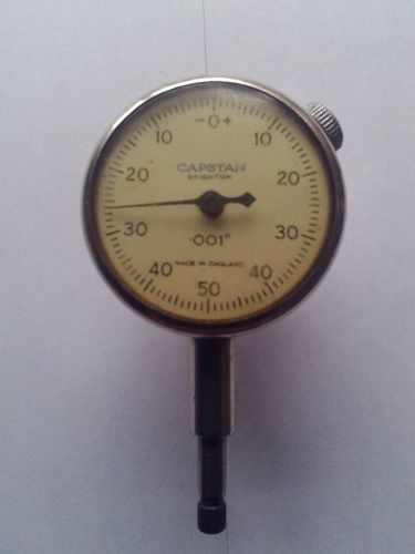 DIAL TEST INDICATOR D.T.I. CAPSTAN BRIGHTON 0.001”