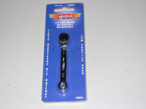 1/4&#034; hex bit ratchet- aircraft, aviation, automotive, industrial, truck tools for sale