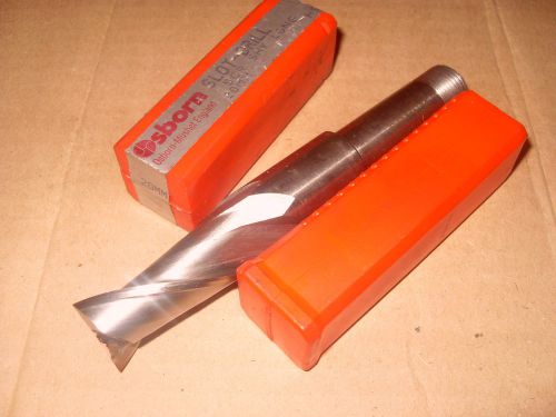 Osborn 20mm HSS Screwed Shank Long Series Slot Drill, Made In England - As Photo