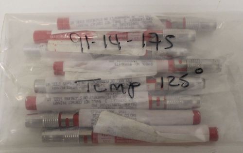 Lot of (8) K-Line 91-14-175: Temperature Indicating Crayon: 125°F Tempilstiks