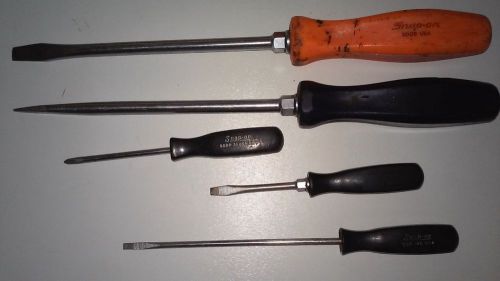 SNAP ON SSD2 SDD8 SSD146 SSDP31 SCREWDRIVER SET OF 5