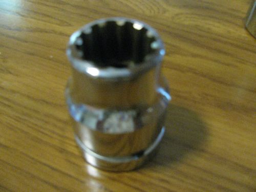 SNAP ON 1-3/16&#034; HEX DRIVE SPLINE SOCKET LES383