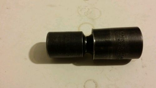 Snap-On 9/16&#034; 1/2&#034; Drive 6 Point Shallow Impact Swivel Socket IPL18C USA