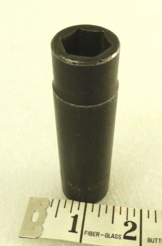 Snap-On #SIM180 Deep Impact Socket 9/16&#034;, 6-Point, 1/2&#034; Drive, USA ~ (Off4S)