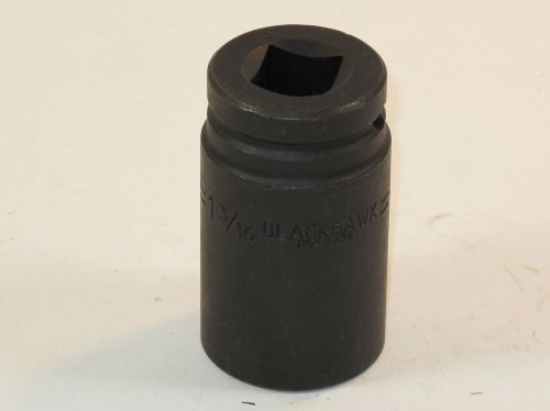 Black Hawk 1-3/16 deep impact socket 3/4in drive 6pt pt# UW-2638 (#1169)