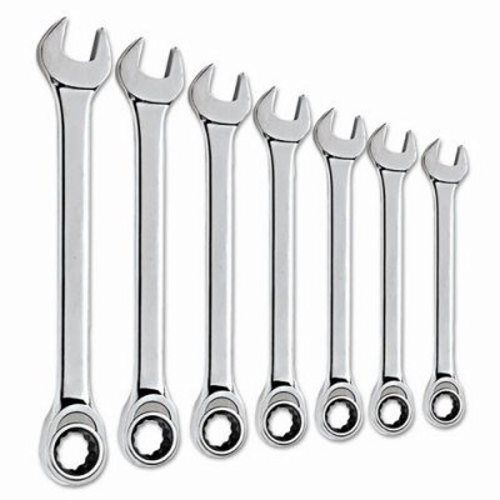 Blackhawk 7-Piece High Access Ratcheting Wrench Set, SAE (BCKBW1250)