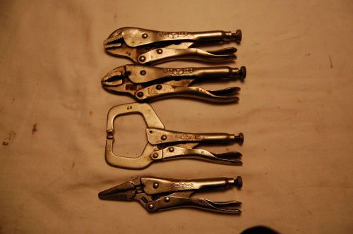 Assortment of Vise Grip Welding Pliers 6R, 6LN, 7R &amp; 7CR