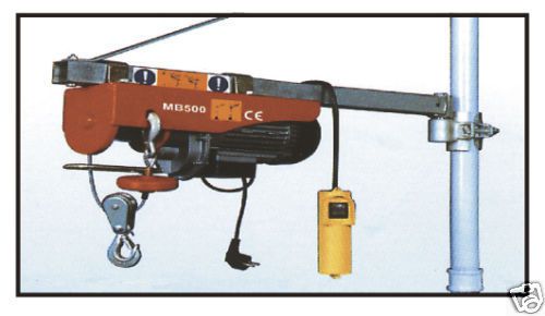 W&amp;j scaffold electric hoist 600/300kg (swing arm not incl.) for sale