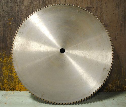 Large Carbide Tipped Saw Blade 120 Teeth 1&#034; Arbor 20&#034; Diameter Plastics #22