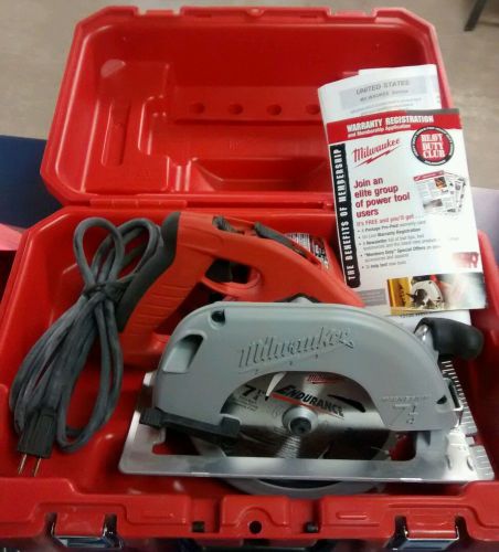 Milwaukee 6394-21 7-1/4&#034; tilt-lok circular saw with cord and brake case NEW