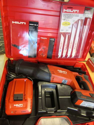 HILTI WSR 18-A RECIPROCATING SAW, BRAND NEW, 230 VOLTS , FAST SHIPPING