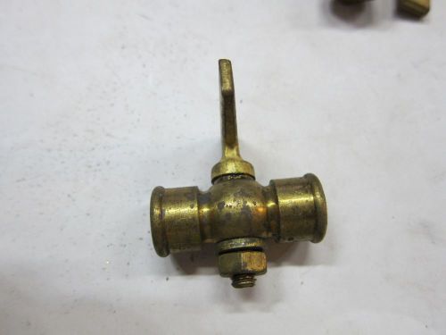 1/4 Inch NPT Thread FEMALE Brass Drain Petcock Shut Off Valve Fuel Gas Oil Air