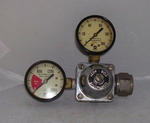 Cornelius Pressure Dual Gauge CO2 Regulator 0-2000 PSI / 0-100 COR 4025