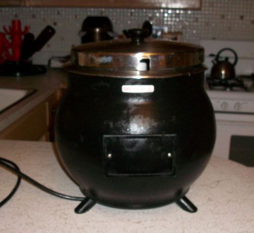 Server Products KS 84300 KS KETTLE SERVER, BLACK, USED 11qt. soup chili warmer