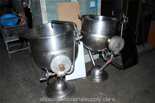 Restaurant Commercial Kitchen Institution Direct Steam Kettle 26&#034; Diam. &amp; Deep