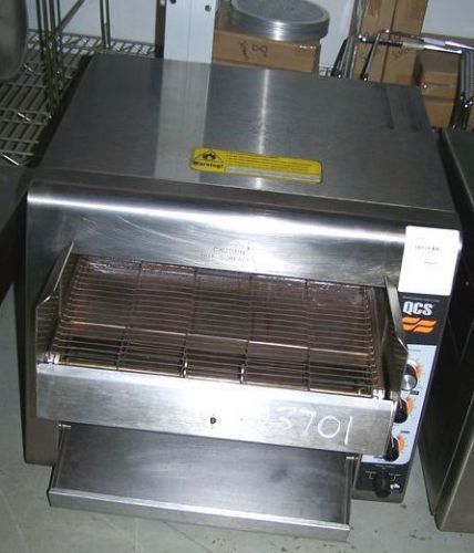 Holman high volume conveyor toaster 208v; 1ph model: qcs-3-95arb for sale