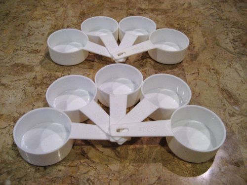 Lot of 9 Half 1/2 Cup Measuring Cups