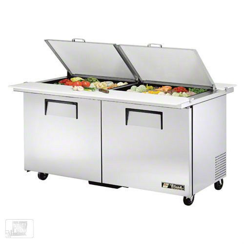 True mega top prep table, tssu-60-24m-b-st, commercial, kitchen, food, new for sale