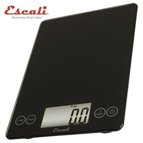 Escali arti black 15-pound/7-kilogram digital food scale for sale