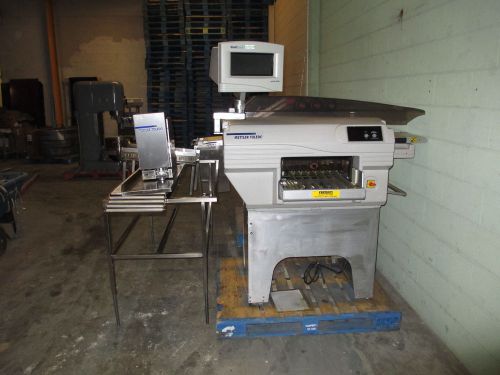 METTLER TOLEDO SOLO MAX WRAPPER 706 AUTOLABELER CONVEYOR COMMERCIAL DELI BAKERY