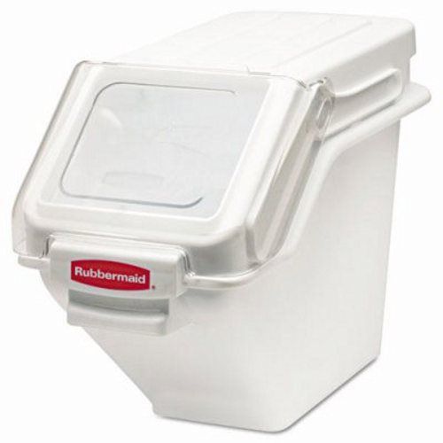 Rubbermaid Safety Storage Ingredient Bin, .836 Cu. Ft. Capacity (RCP 9G57 WHI)