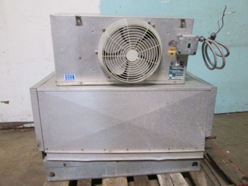 LOT OF 2 COMMERCIAL H.D. &#034;MASTER-BILT&#034; CONDENSING UNIT + &#034;BOHN&#034; EVAPORATOR