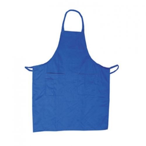 BAP-BL Blue Cotton Twill Bib Apron