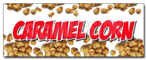 24&#034; caramel corn decal sticker caramel popcorn new pop corn supplies hot for sale