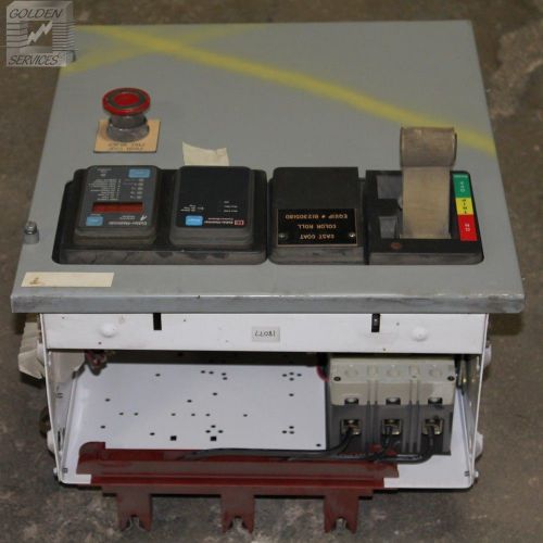 Cutler-hammer hcn18882 001 mcc unit with metering/control module 480v 7a breaker for sale