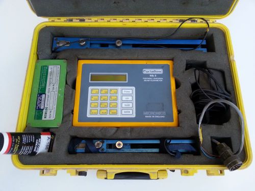 Portaflow / micronics mk ii ultrasonic flow meter for sale