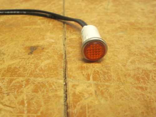 Solico orange 125v 3w 1/2 dia lights