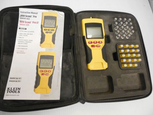 KLEIN TOOLS VDV SCOUT PRO LT-VDV501-068  PORTABLE VOICE-DATA-VIDEO CABLE TESTER